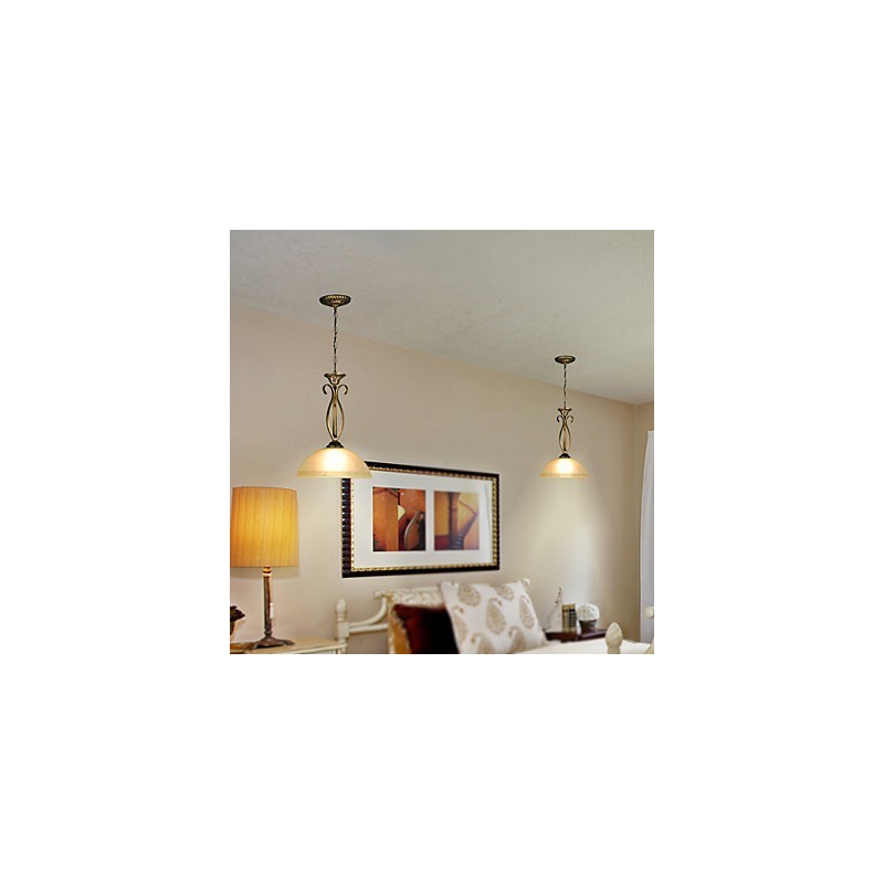 Lampada a sospensione nordica in vetro bianco a goccia, 1 luce, E26/E27