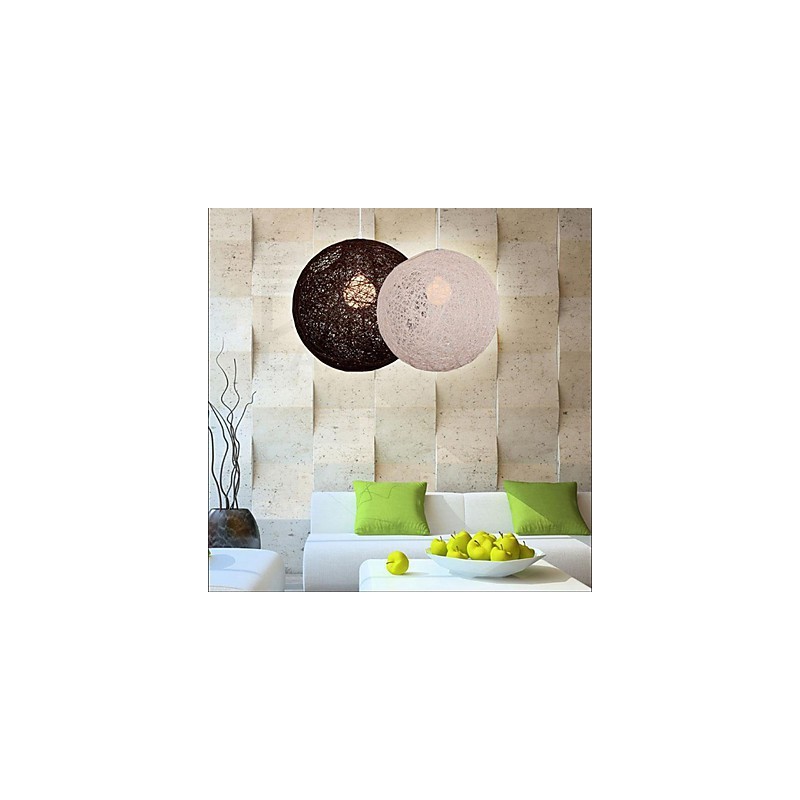 Lampada a sospensione a goccia creativa Cany Art Color, forma sferica