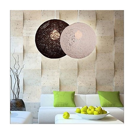 Lampada a sospensione a goccia creativa Cany Art Color, forma sferica