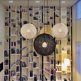 Lampada a sospensione a goccia creativa Cany Art Color, forma sferica