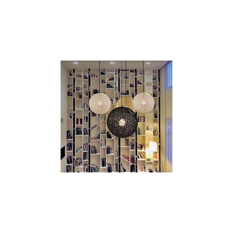Lampada a sospensione a goccia creativa Cany Art Color, forma sferica