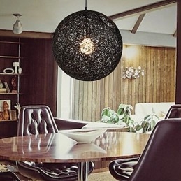 Lampada a sospensione a goccia creativa Cany Art Color, forma sferica