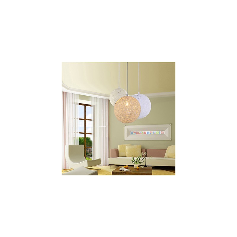 Lampada a sospensione a goccia creativa Cany Art Color, forma sferica