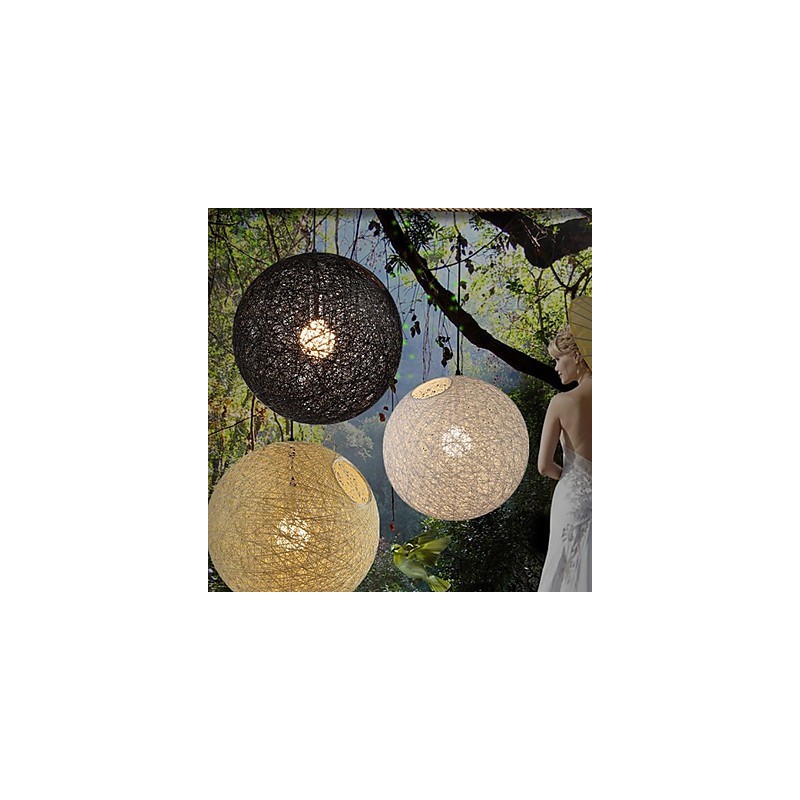 Lampada a sospensione a goccia creativa Cany Art Color, forma sferica
