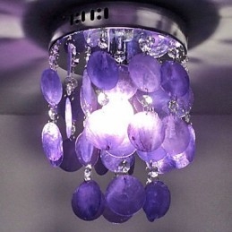 Lampada a sospensione mini moderna contemporanea cromata