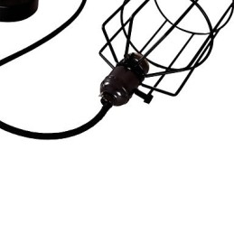 Lampada a sospensione in metallo nero stile retrò Mini Garage