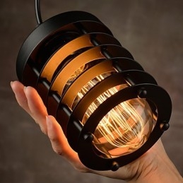 Lampadario a fiore con 12 luci stile country americano retrò