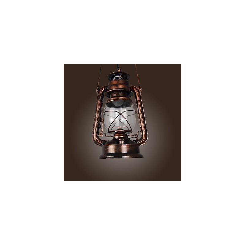 Lampada a sospensione Country Lanterna Mini bronzo