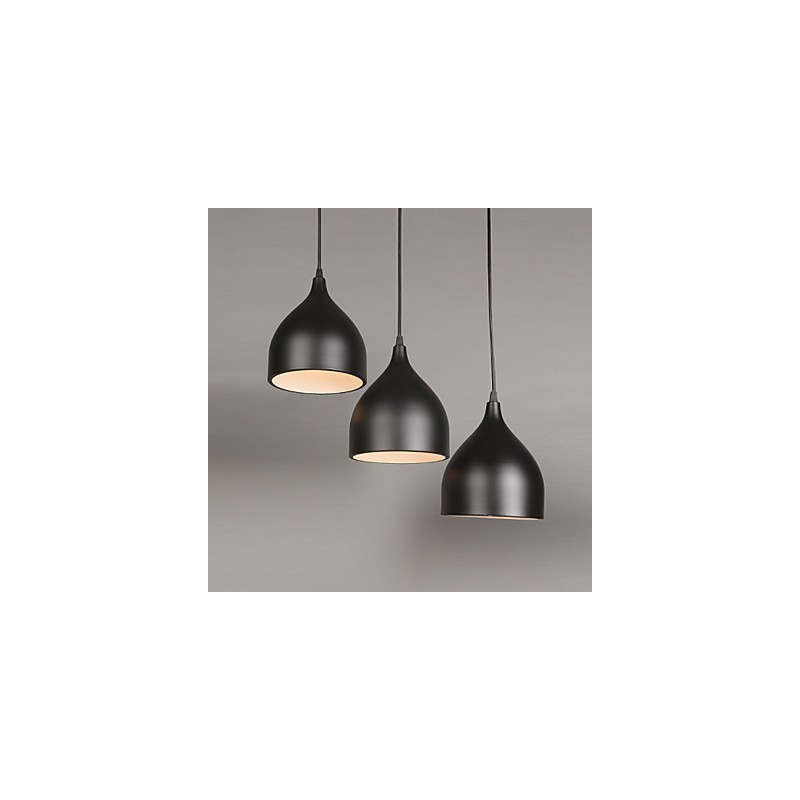 Lampada a sospensione LED 1 luce in metallo stile moderno contemporaneo