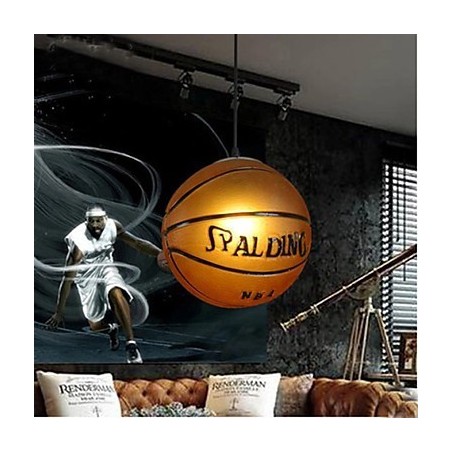 Lampada a sospensione in vetro retrò Cafe Basket