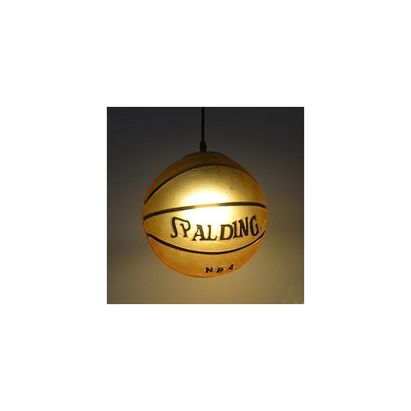 Lampada a sospensione in vetro retrò Cafe Basket