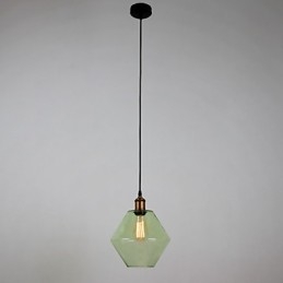 Lampada a sospensione in vetro 1 luce stile minimalista