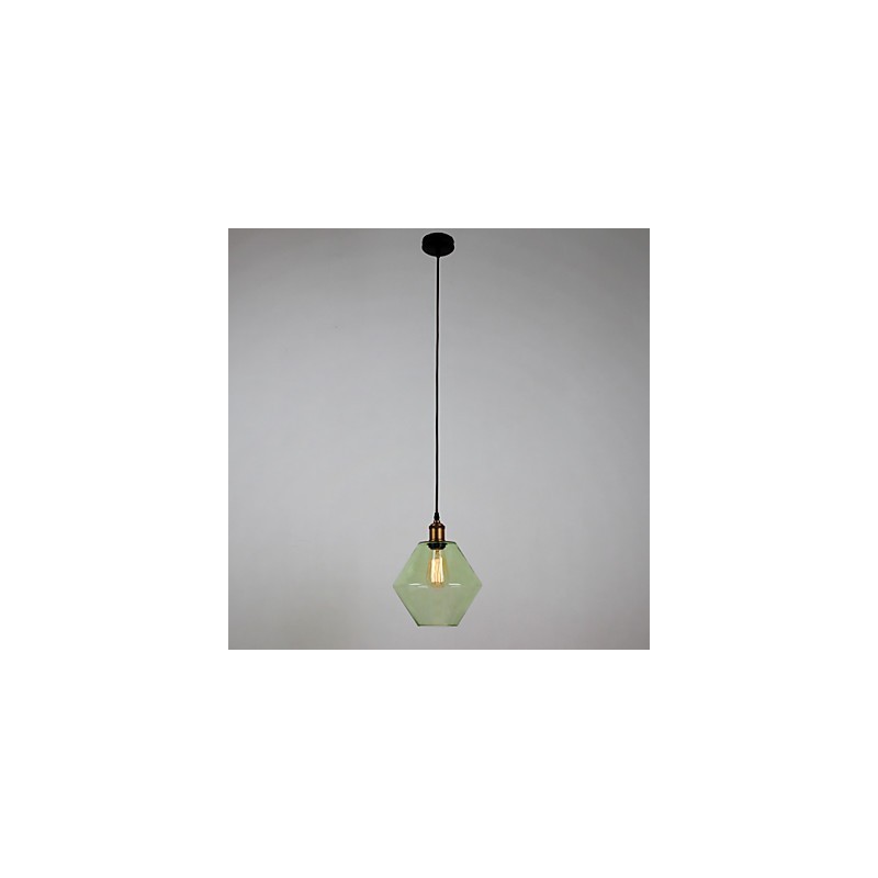 Lampada a sospensione in vetro 1 luce stile minimalista