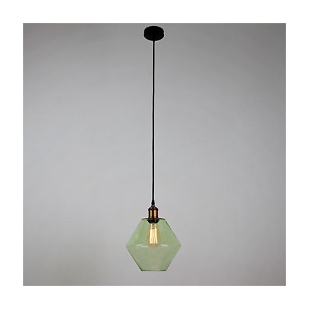 Lampada a sospensione in vetro 1 luce stile minimalista