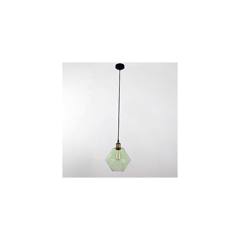 Lampada a sospensione in vetro 1 luce stile minimalista