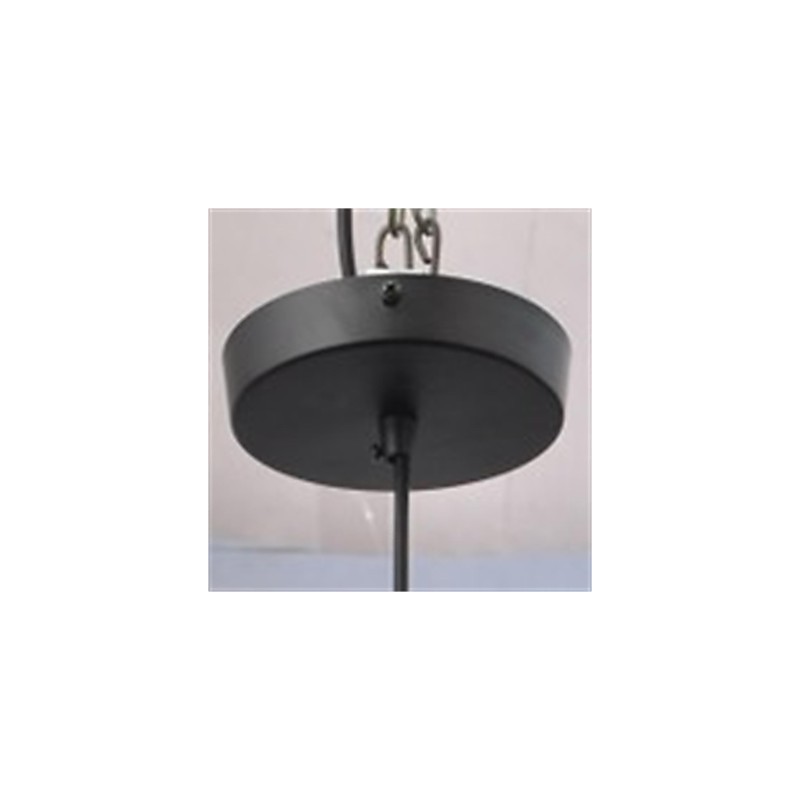 Lampada a sospensione singola in vetro minimalista retrò americano