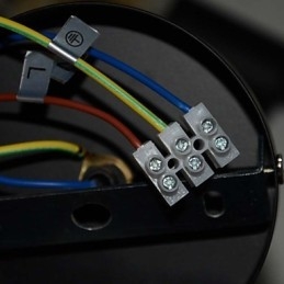 Lampada a sospensione in ferro nero stile loft con paralume a gabbia