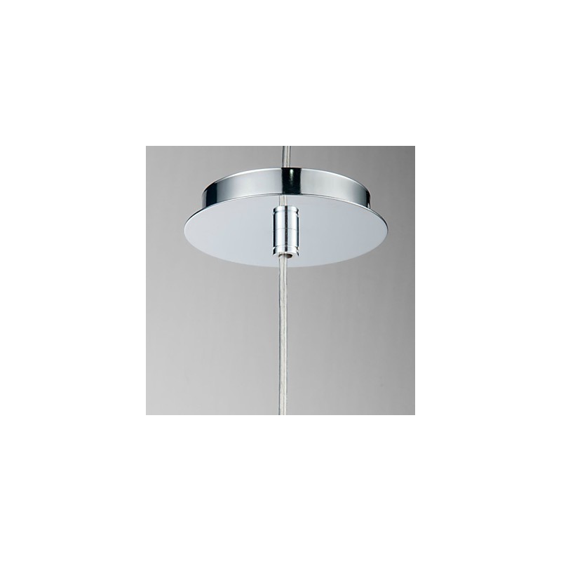 Lampadario a sospensione classico in vetro trasparente 1 luce G4