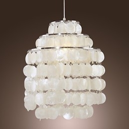 Lampada a sospensione mini moderna contemporanea cromata