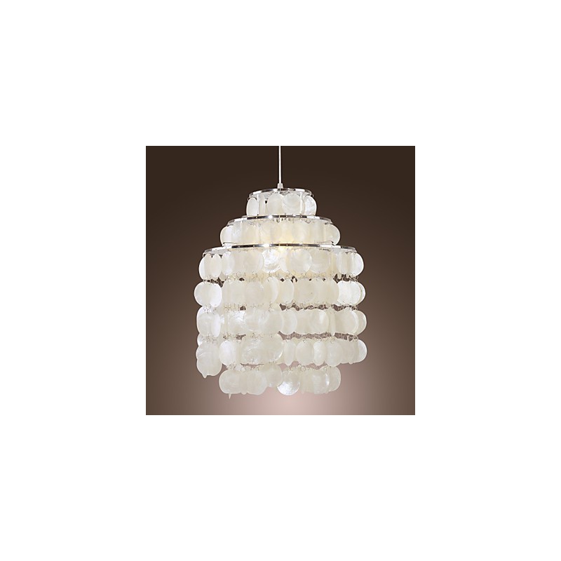 Lampada a sospensione mini moderna contemporanea cromata