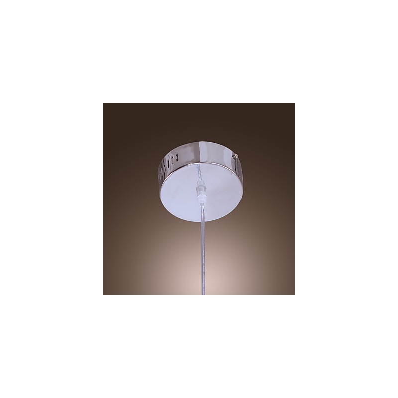Lampada a sospensione mini moderna contemporanea cromata