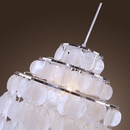 Lampada a sospensione mini moderna contemporanea cromata