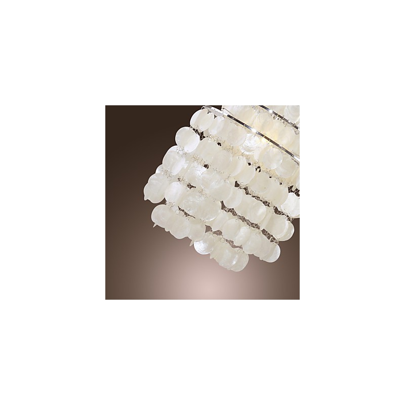 Lampada a sospensione mini moderna contemporanea cromata