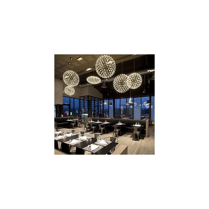 Lampadario a sospensione rotondo contemporaneo Droplight