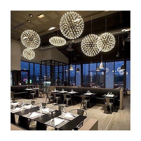 Lampadario a sospensione rotondo contemporaneo Droplight