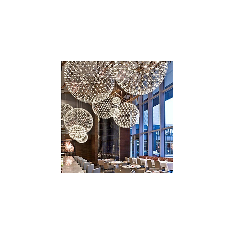Lampadario a sospensione rotondo contemporaneo Droplight