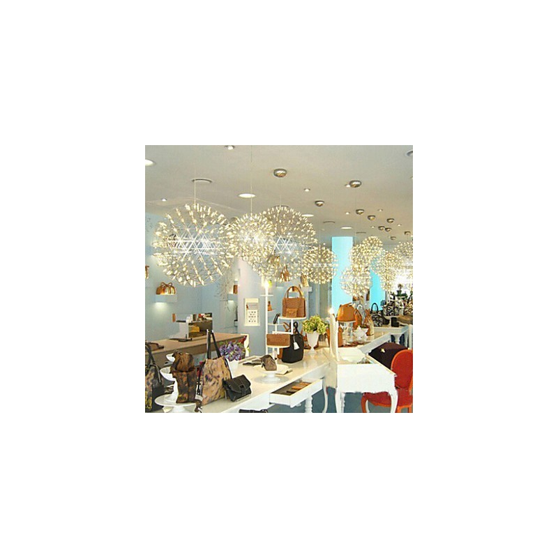 Lampadario a sospensione rotondo contemporaneo Droplight