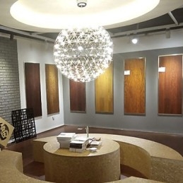 Lampadario a sospensione rotondo contemporaneo Droplight