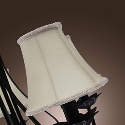 Lampadario classico in ottone antico 1 luce E12/E14 60 W