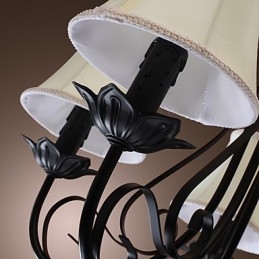 Lampadario classico in ottone antico 1 luce E12/E14 60 W