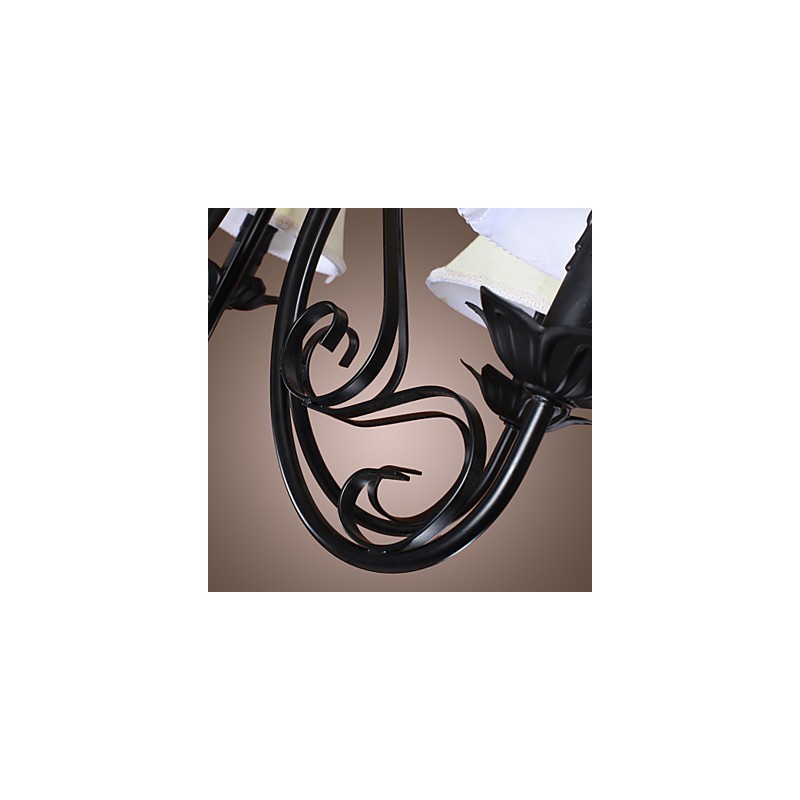Lampadario classico in ottone antico 1 luce E12/E14 60 W