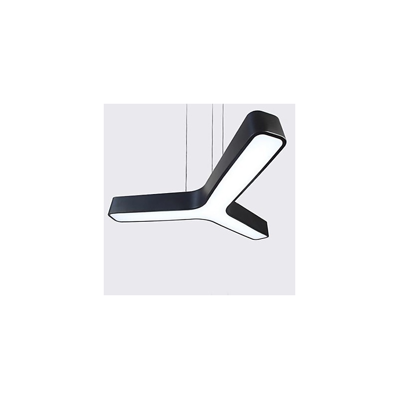 Lampada a sospensione moderna in metallo e plastica, LED integrato 8 W, 45 cm
