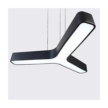 Lampada a sospensione moderna in metallo e plastica, LED integrato 8 W, 45 cm