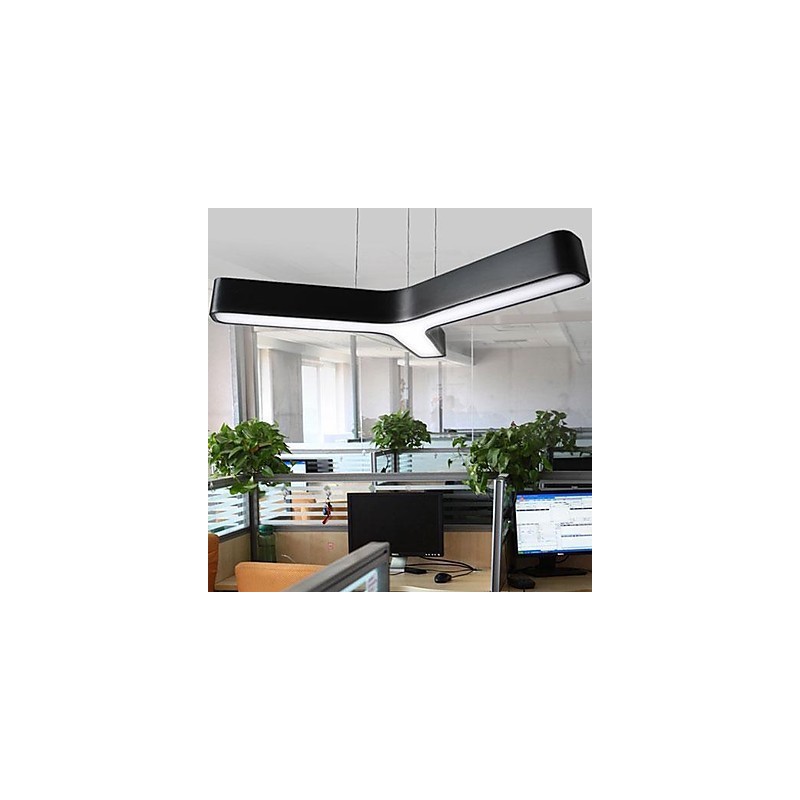 Lampada a sospensione moderna in metallo e plastica, LED integrato 8 W, 45 cm