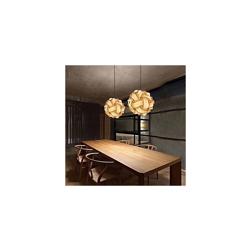 Lampada a sospensione a sfera moderna fai da te 25 cm