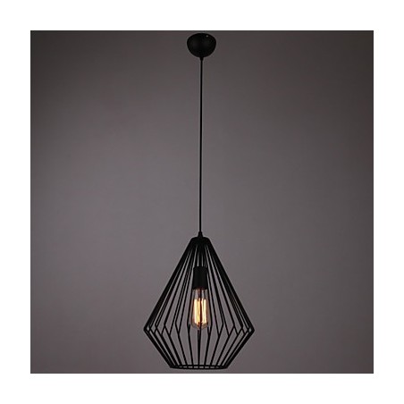 Lampada a sospensione mini diamante 1 luce finitura pittura