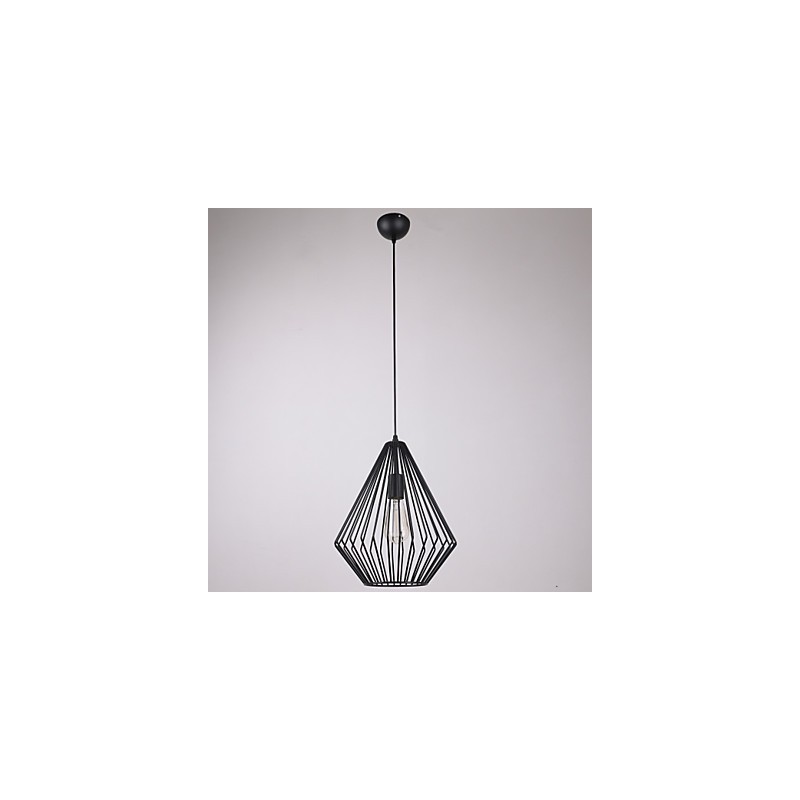 Lampada a sospensione mini diamante 1 luce finitura pittura