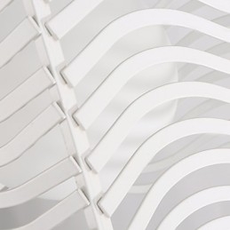 Lampada a sospensione moderna in metallo e vetro bianco e nero, 3 lampadine E26/E27