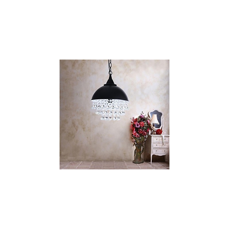 Lampadario a sospensione in ferro a forma di mela, stile retrò minimalista americano, 1 luce