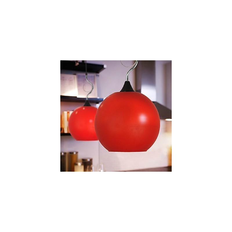 Lampadario a sospensione in vetro colorato semplice e moderno