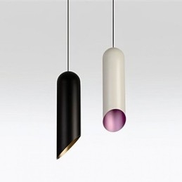 Lampada a sospensione a tubo Tom Dixon Mini in metallo