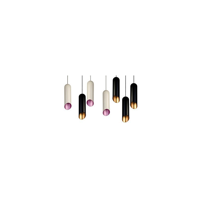 Lampada a sospensione a tubo Tom Dixon Mini in metallo