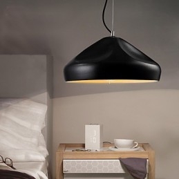 Lampada a sospensione mini in metallo dipinta stile retrò vintage classico
