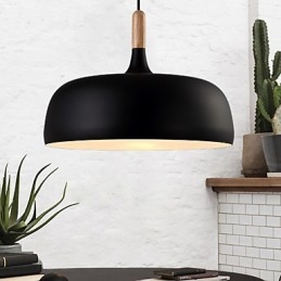 Lampada a sospensione mini in metallo stile country contemporaneo