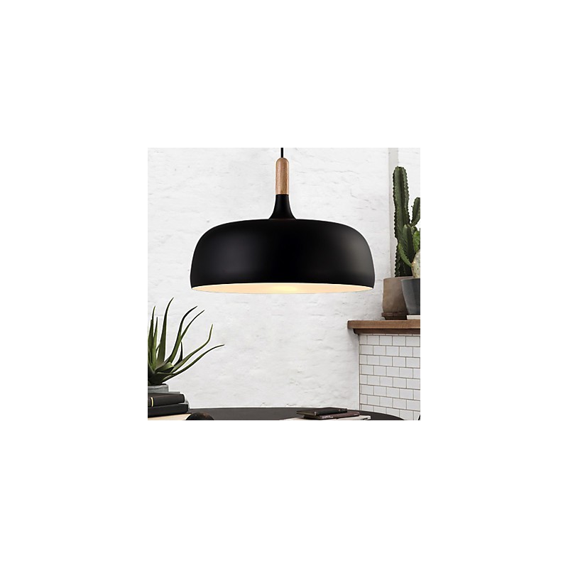 Lampada a sospensione mini in metallo stile country contemporaneo