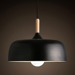 Lampada a sospensione mini in metallo stile country contemporaneo